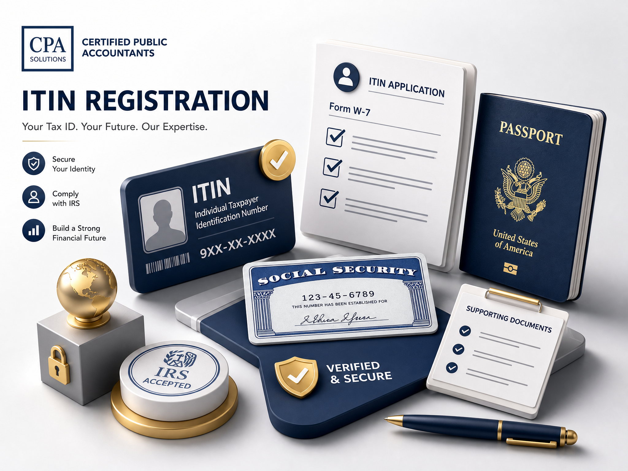 ITIN Registration illustration