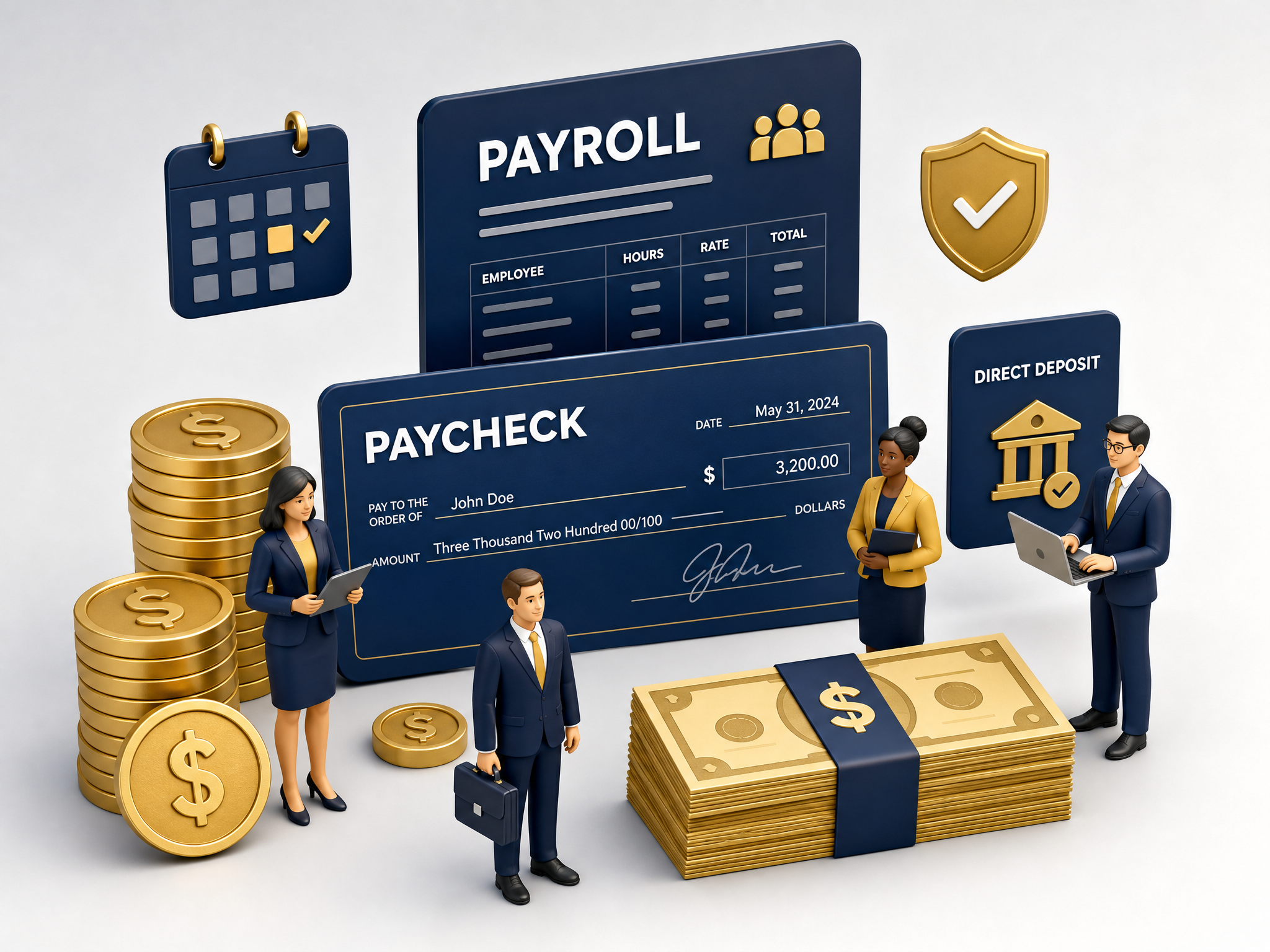 Payroll illustration